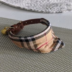 Plaid Dog/cat collar